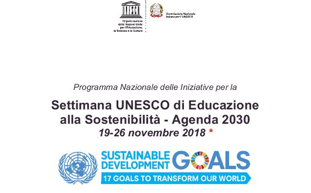 Settimana UNESCO di Educazione allo Sviluppo Sostenibile