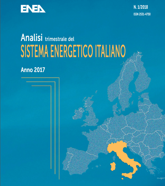 Consumi energetici Italia 2017