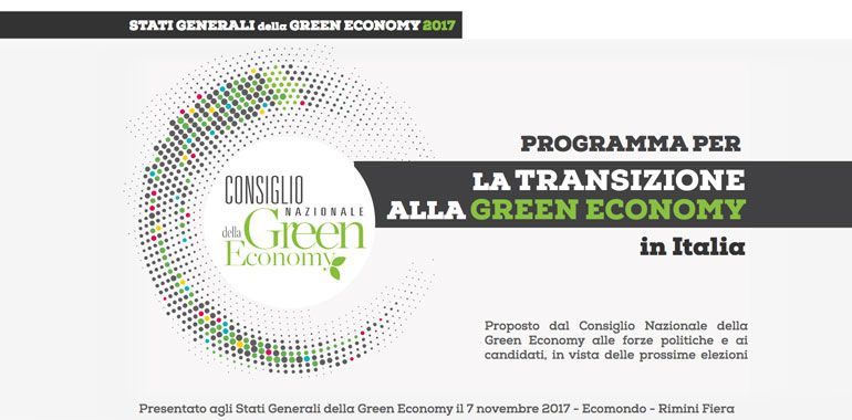 programma per la transizione alla green economy in italia